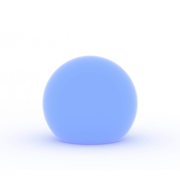 Alternative view of Sfera luminosa RGB con pannello solare cm 50x50 - RANDOLPH