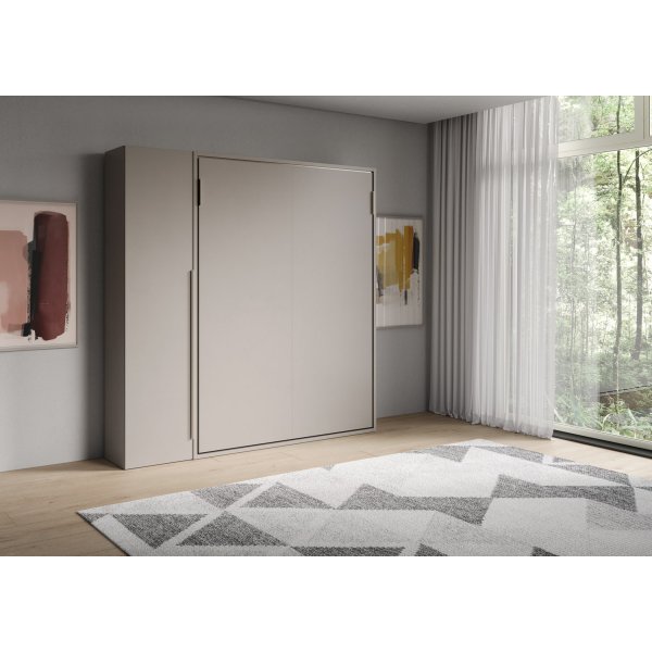 Alternative view of Letto matrimoniale a scomparsa 160 con armadio 1 anta sinistra - VERSIA