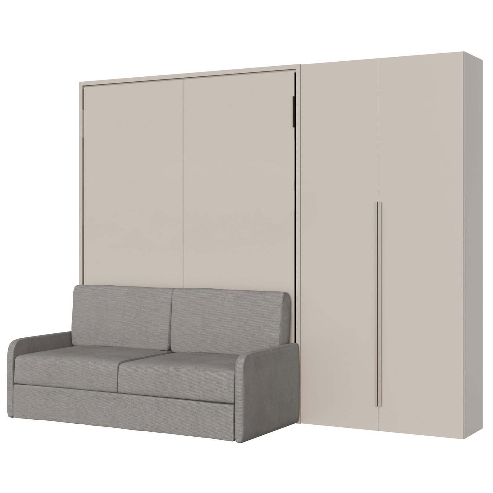 letto-versia-sofa-2-ante-dx-150-grigio-chiuso-sfondo-bianco