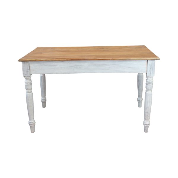 Alternative view of Tavolo da pranzo in legno 130x80 - SAPPHIRA