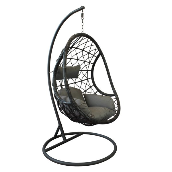 Alternative view of Poltrona Sospesa con corda intrecciata - JASMINE