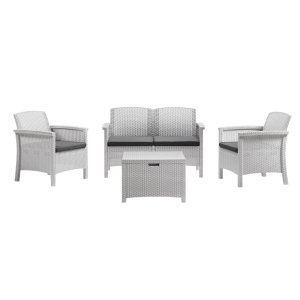 Salotto da giardino 4 posti - AUGURON