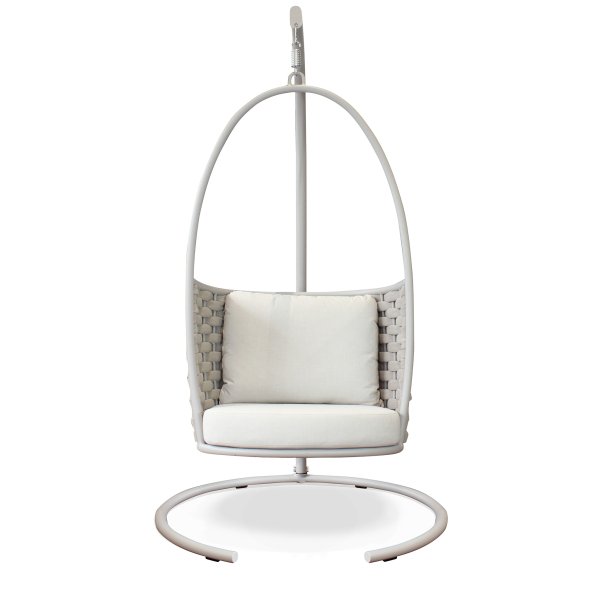 Alternative view of Poltrona dondolo sospesa da giardino - BASTET