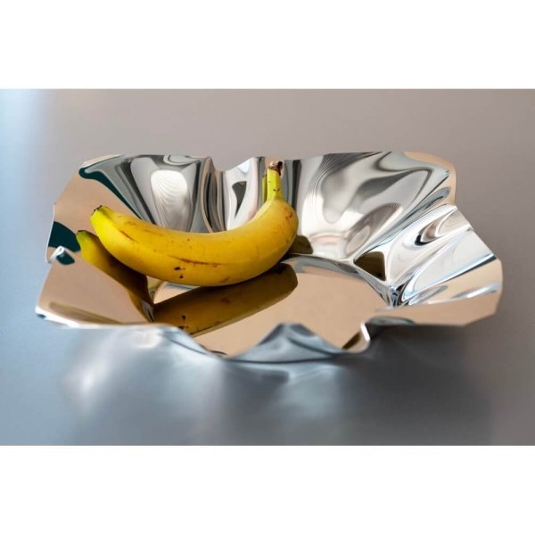 Alternative view of Centrotavola in acciaio lucido quadrato - MIROIR