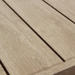 Set salotto da giardino 180x74x66 cm in alluminio effetto legno con cuscini - ULULRIC Set salotto da giardino 180x74x66 cm in alluminio effetto legno con cuscini - ULULRIC