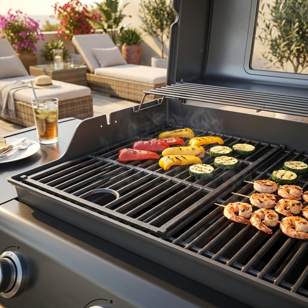 Griglia piccola in ghisa per barbecue 22x41,5 cm - SELENVIA Griglia piccola in ghisa per barbecue 22x41,5 cm - SELENVIA