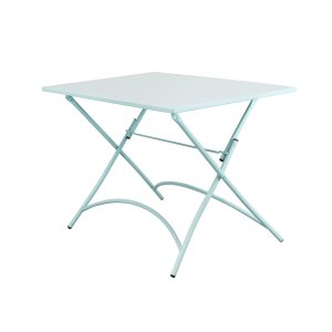 Tavolo da Giardino Pieghevole in Acciaio 110x70 cm - LUCKY Tavolo da Giardino Pieghevole in Acciaio 110x70 cm - LUCKY