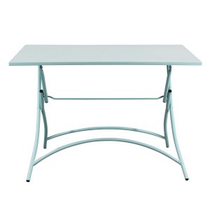 Tavolo da Giardino Pieghevole in Acciaio 110x70 cm - LUCKY Tavolo da Giardino Pieghevole in Acciaio 110x70 cm - LUCKY