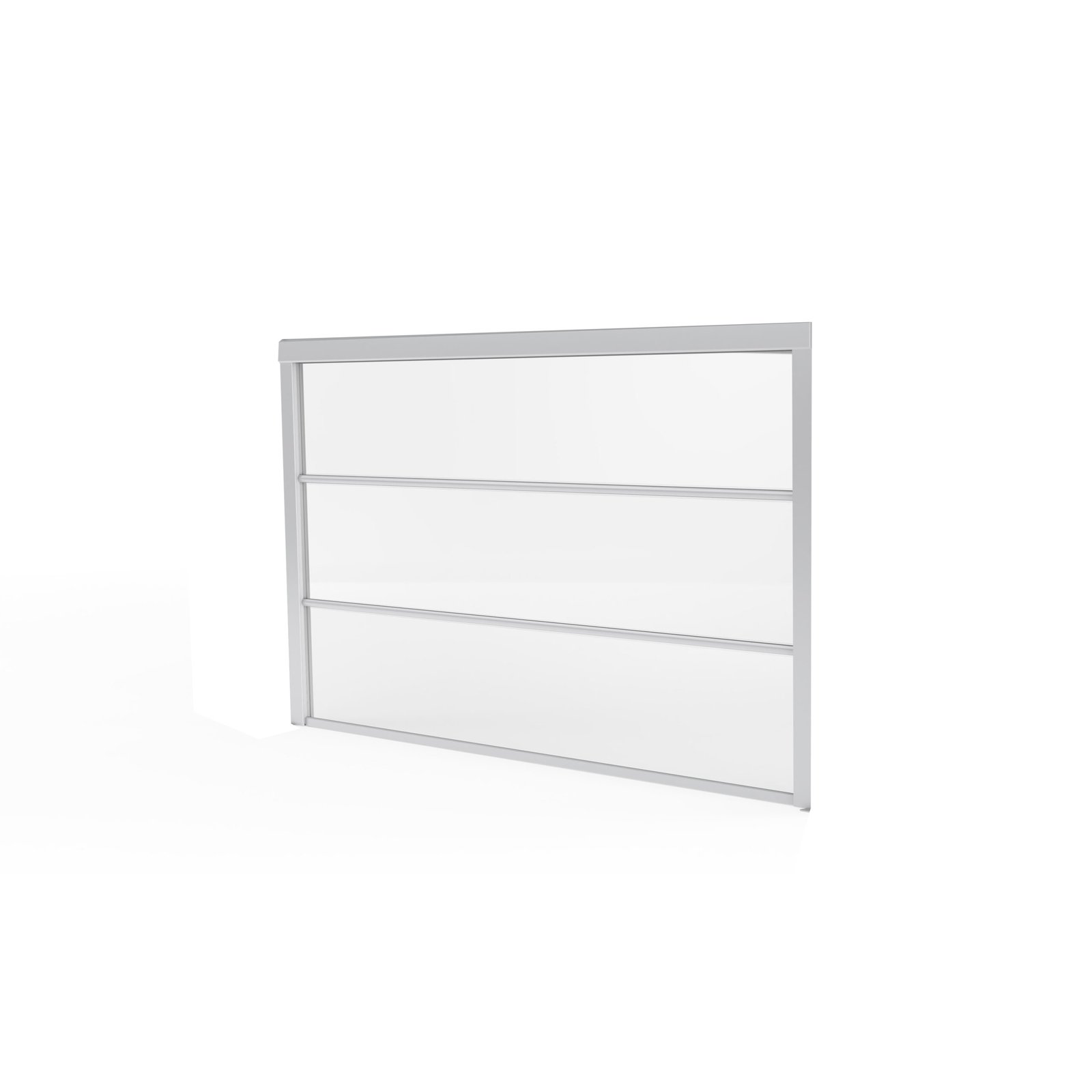 Parete laterale in PVC trasparente ad azionamento manuale per pergola bioclimatica 370x238 cm - ISULVEX Parete laterale in PVC trasparente ad azionamento manuale per pergola bioclimatica 370x238 cm - ISULVEX