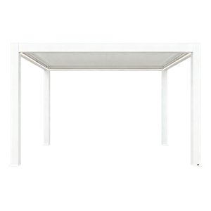 Pergola Bioclimatica in Alluminio con Lamelle Frangisole Motorizzate 300x300x250 cm - RALARON Pergola Bioclimatica in Alluminio con Lamelle Frangisole Motorizzate 300x300x250 cm - RALARON