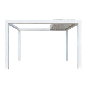 Pergola Bioclimatica in Alluminio con Lamelle Frangisole Motorizzate 300x300x250 cm - RALARON Pergola Bioclimatica in Alluminio con Lamelle Frangisole Motorizzate 300x300x250 cm - RALARON