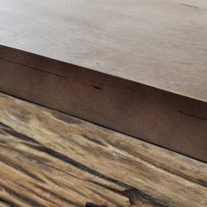 Credenza rustica in legno con 2 ante e 3 cassetti 160x40x85 cm - RALONRIEL Credenza rustica in legno con 2 ante e 3 cassetti 160x40x85 cm - RALONRIEL