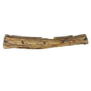 Appendiabiti da Parete in Legno di Teak con Ganci 90x8x12 cm - MARURMOND Appendiabiti da Parete in Legno di Teak con Ganci 90x8x12 cm - MARURMOND