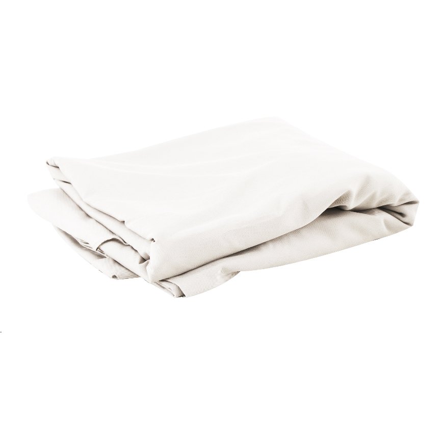 Telo per ombrellone quadrato in poliestere bianco 250 gr 395x395 cm - QUORONSOR