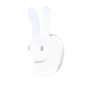 Lampada coniglio LED RGB da esterno ricaricabile USB con telecomando cm 26x45x52 - SELITHAS