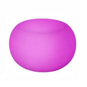 Tavolino luminoso RGB da esterno ricaricabile USB Ø 68 x 41 cm - ELURCUS