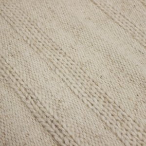 Tappeto in lana avorio a righe 120x180 cm per soggiorno - RALEVEX