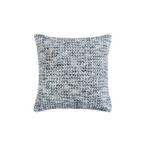 Cuscino decorativo in lana avorio con decoro intrecciato 45x45 cm - HELOLZIO Cuscino decorativo in lana avorio con decoro intrecciato 45x45 cm - HELOLZIO